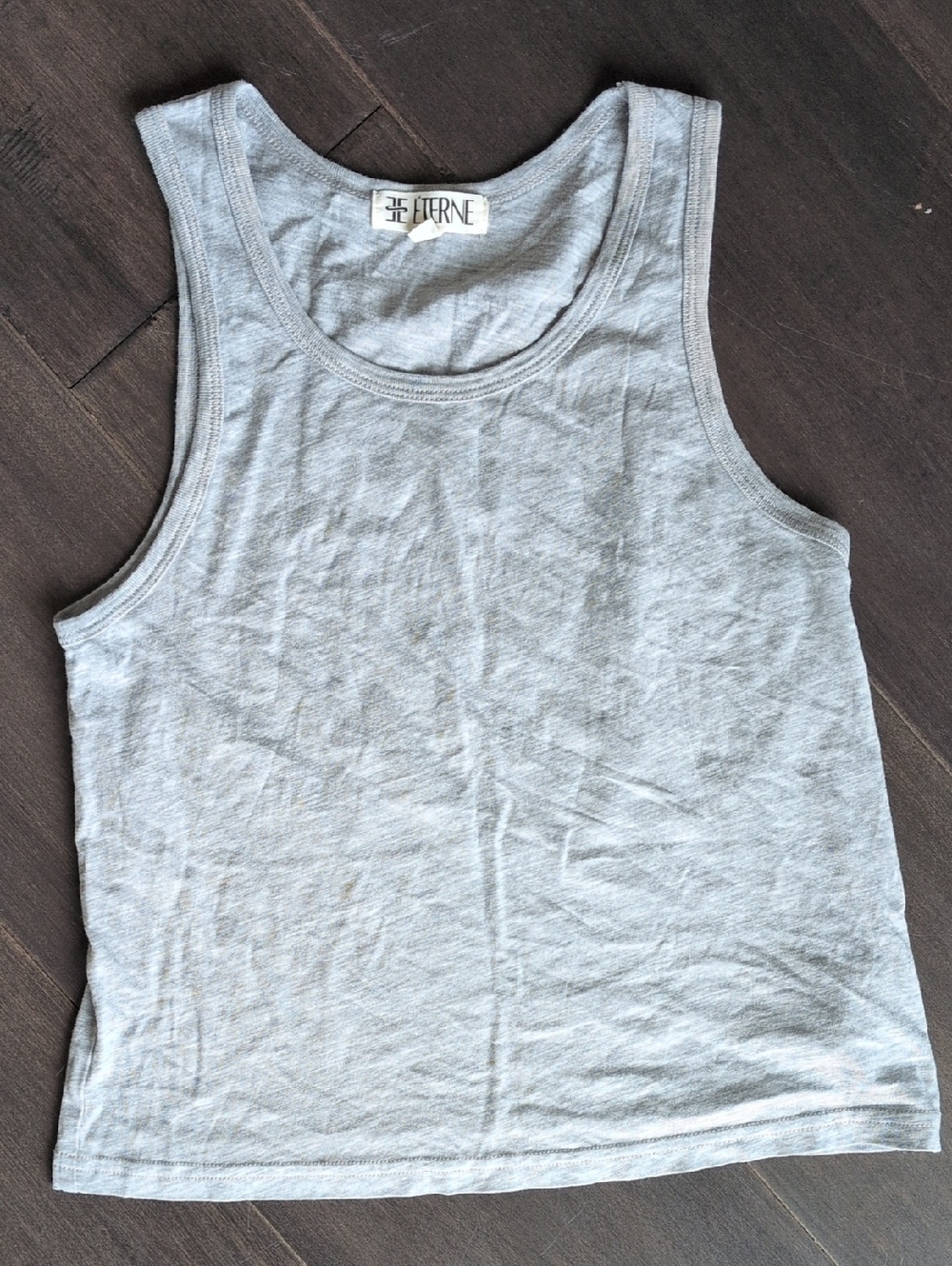 Eterne Gray Tank Top